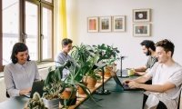 Im Berliner Coworking-Space der Blogfabrik kreativ Lernen