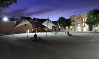 FABW Campus bei Nacht