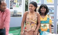 Studierende aus Afrika stellen ihre Heimat vor