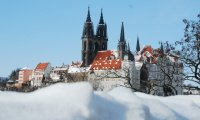 Albrechtsburg zu Meißen im Winter