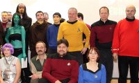 Die Akteure der Star Trek-Vorlesung aus dem Fachbereich Informatik und Mikrosystemtechnik