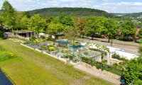 Mauergärten mit unterschiedlichen "grünen" Themenwelten am Sustainable Campus Höxter