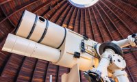in der Sternwarte ist eines der modernsten Teleskope