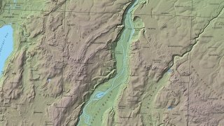 Wie visualisiere ich digitale Geländedaten? - Geomorphologische Karte mit Relief Shading
