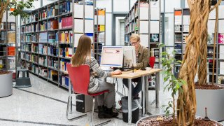 Moderne Studienbedingungen an der Hochschule RheinMAin