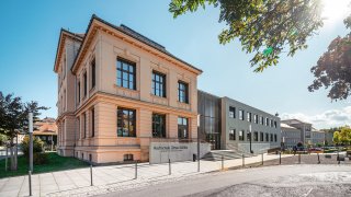 Das Stammhaus in Zittau der Hochschule Zittau/Görlitz