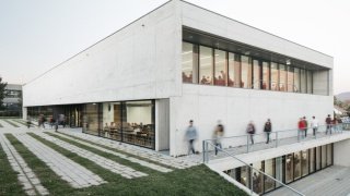 Hörsaalgebäude bereichert seit 2014 den Campus Beethovenstraße