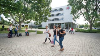 Der Hauptcampus der Universität Hildesheim