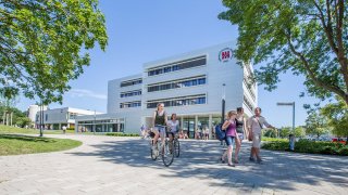 Der Hauptcampus der Universität Hildesheim