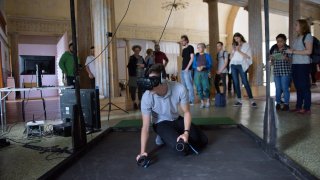 VR-Projekt beim Medienkunstpreis 2018