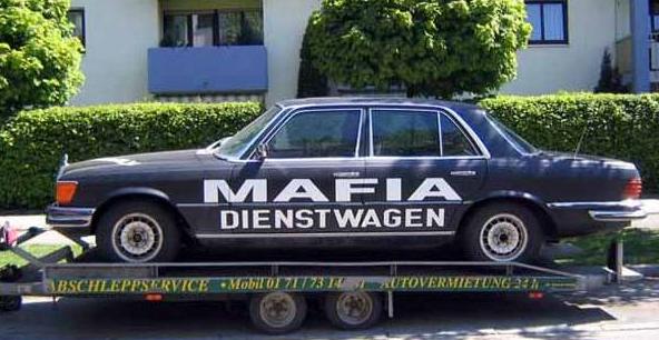 mafia-dienstwagen